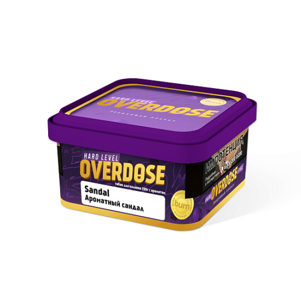 Табак OVERDOSE SANDAL 200 гр в Санкт-Петербурге