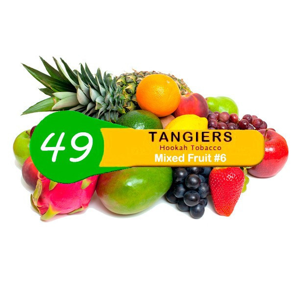 Табак Tangiers Noir Mixed Fruit #6 (Фруктовый микс №6) 250 гр в Санкт-Петербурге