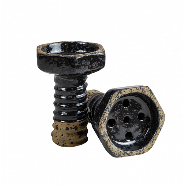 Чаша Thor Evil Screw Bowl Glaze Черный Пепельный в Санкт-Петербурге