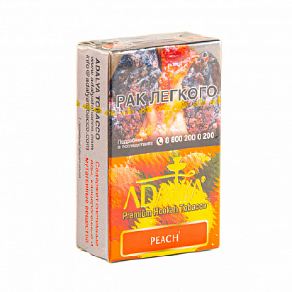 Табак ADALYA PEACH 20 гр в Санкт-Петербурге