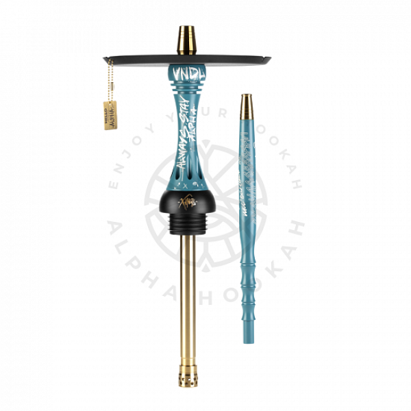Кальян Alpha Hookah X VNDL Azure Синий (42 см) в Санкт-Петербурге