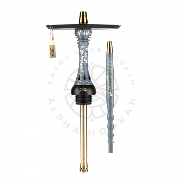 Кальян Alpha Hookah X VNDL Nardo Grey Серый (42 см) в Санкт-Петербурге