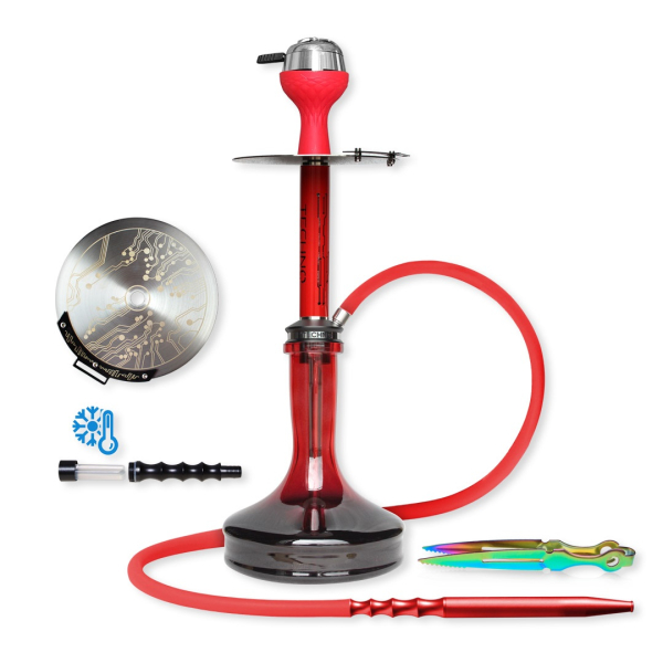 Кальян Seven star TE1 TECHNO Red 60см в Санкт-Петербурге