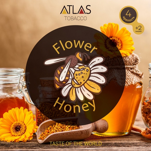 Табак Atlas Flower Honey 100гр в Санкт-Петербурге