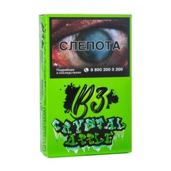 Табак B3 Crystal Apple (Яблоко со льдом) 50 гр в Санкт-Петербурге