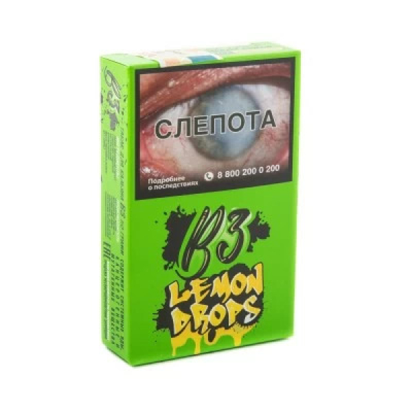 Табак B3 Lemon Drops (Лемонные леденцы) 50 гр в Санкт-Петербурге