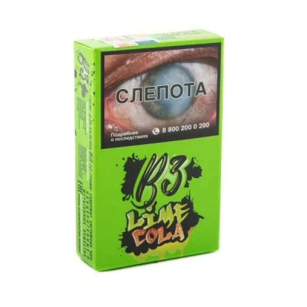 Табак B3 Lime Cola (Лайм Кола) 50 гр в Санкт-Петербурге