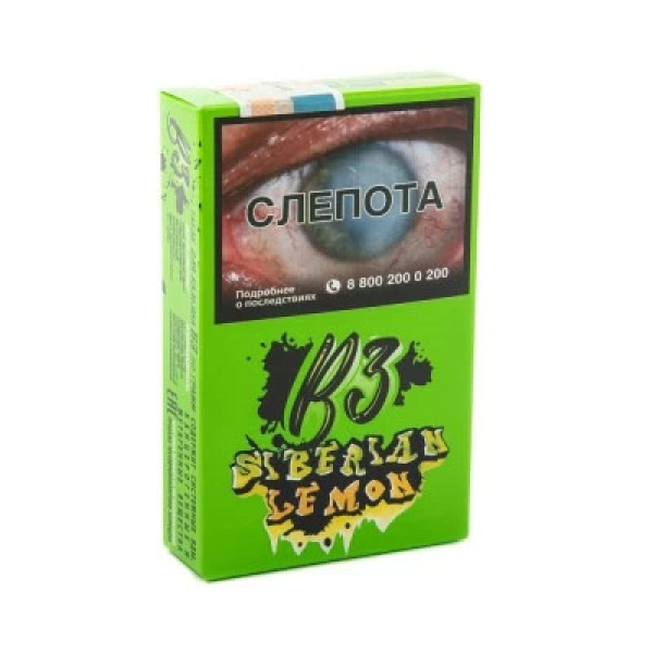 Табак B3 Siberian Lemon (Сибирский Лимон) 50 гр в Санкт-Петербурге