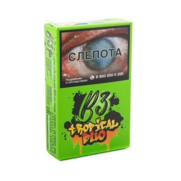 Табак B3 Tropical Duo (Тропический Дуэт) 50 гр в Санкт-Петербурге