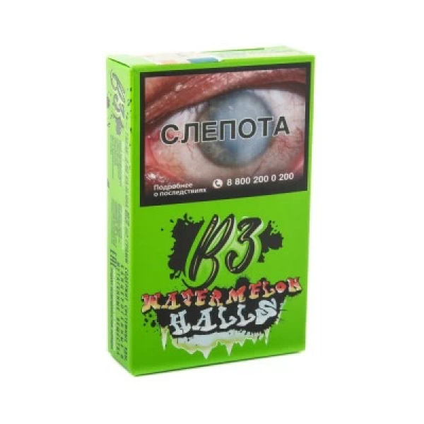 Табак B3 Watermelon Halls (Ледяной Арбуз и Дыня) 50 гр в Санкт-Петербурге