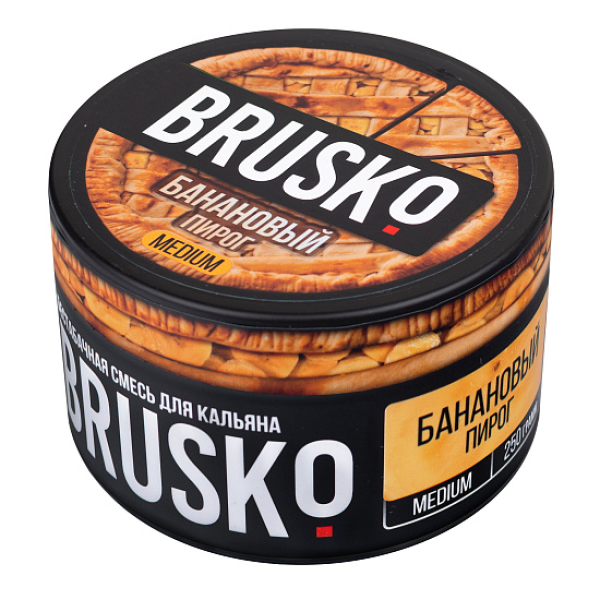 Смесь BRUSKO БАНАНОВЫЙ ПИРОГ (MEDIUM) 250 гр в Санкт-Петербурге
