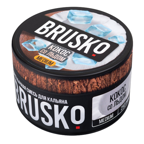 Смесь BRUSKO КОКОС СО ЛЬДОМ (MEDIUM) 250 гр в Санкт-Петербурге
