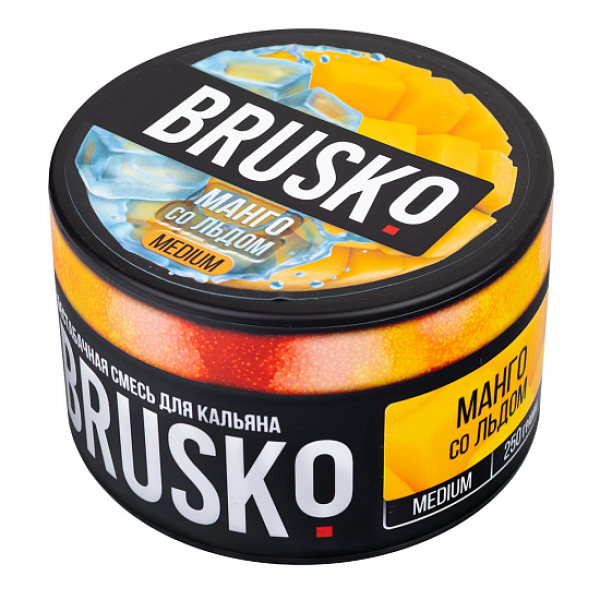 Смесь BRUSKO МАНГО СО ЛЬДОМ (MEDIUM) 250 гр в Санкт-Петербурге