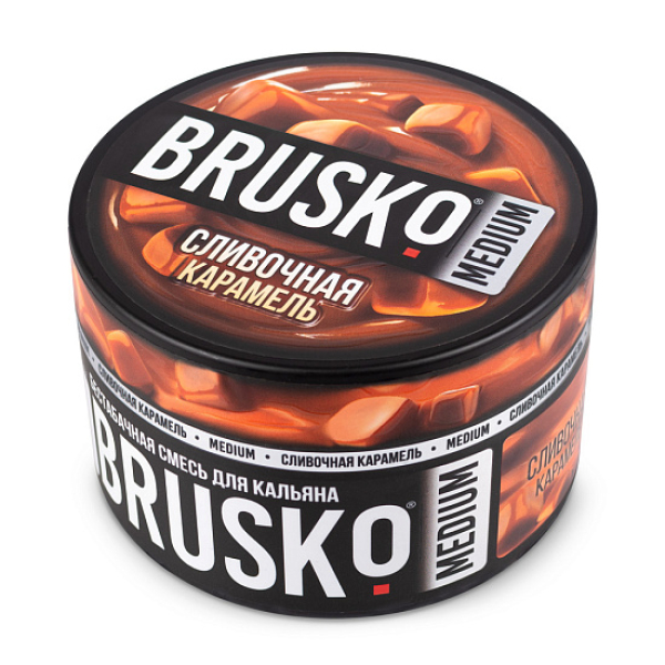 Смесь BRUSKO СЛИВОЧНАЯ КАРАМЕЛЬ (MEDIUM) 250 гр в Санкт-Петербурге