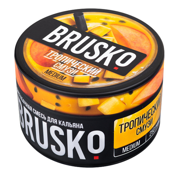 Смесь BRUSKO ТРОПЧЕСКИЙ СМУЗИ (MEDIUM) 250 гр в Санкт-Петербурге