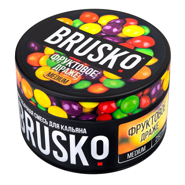 Смесь BRUSKO ФРУКТОВОЕ ДРАЖЕ (MEDIUM) 250 гр в Санкт-Петербурге