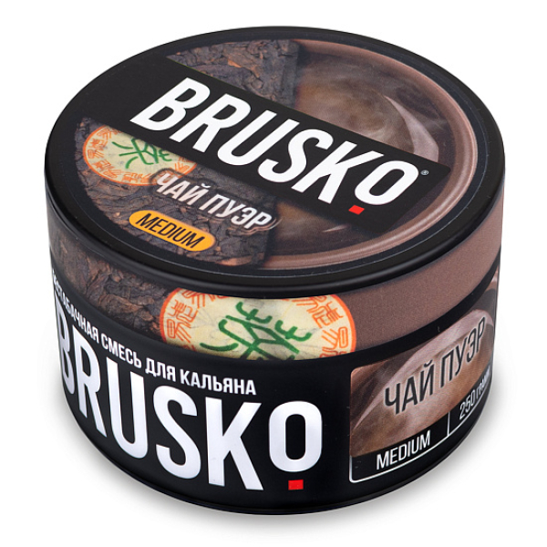 Смесь BRUSKO ЧАЙ ПУЭР (MEDIUM) 250 гр в Санкт-Петербурге