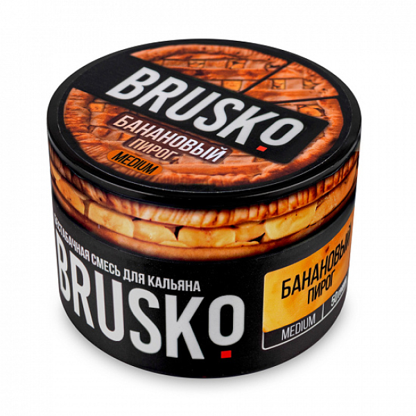 Смесь Brusko Medium Банановый пирог 50 грамм в Санкт-Петербурге