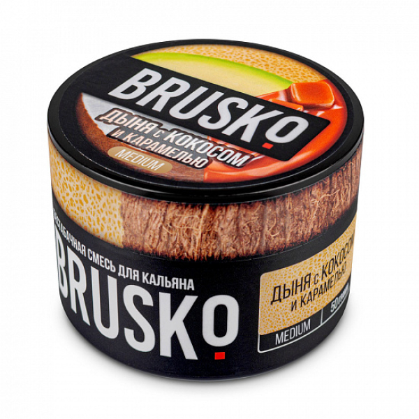 Смесь Brusko Medium Дыня кокос карамель 50 грамм в Санкт-Петербурге