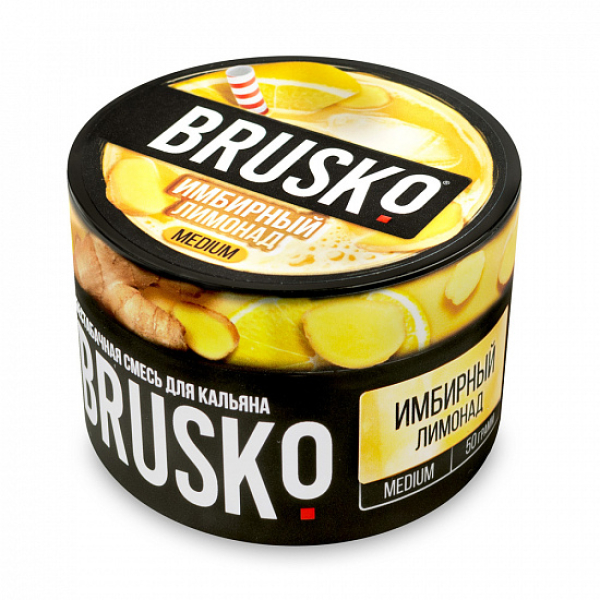 Смесь Brusko Medium Имбирный лимонад 50 грамм в Санкт-Петербурге