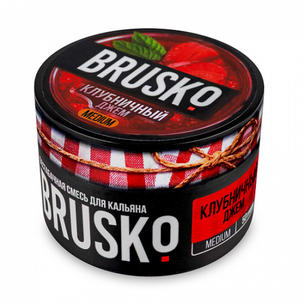 Смесь Brusko Medium Клубничный джем 50 грамм в Санкт-Петербурге