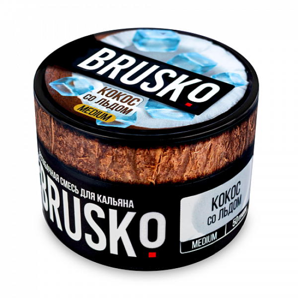 Смесь Brusko Medium Кокос лед 50 грамм в Санкт-Петербурге