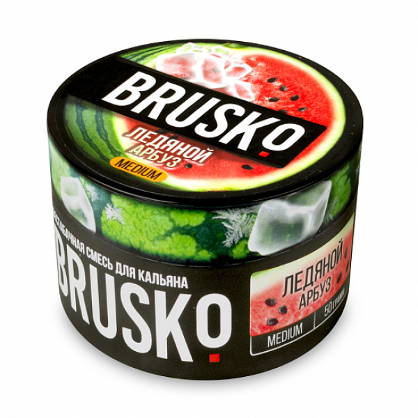 Смесь Brusko Medium Ледяной арбуз 50 грамм в Санкт-Петербурге