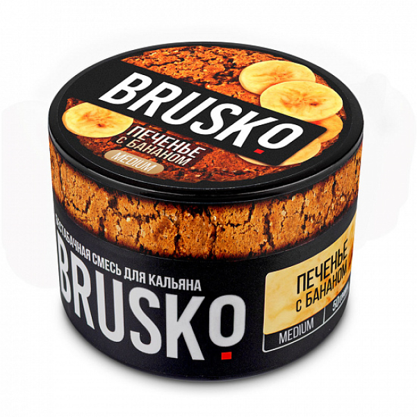 Смесь Brusko Medium Печенье с бананом 50 грамм в Санкт-Петербурге