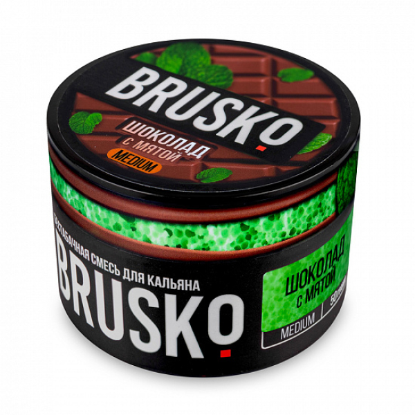Смесь Brusko Medium Шоколад с мятой 50 грамм в Санкт-Петербурге