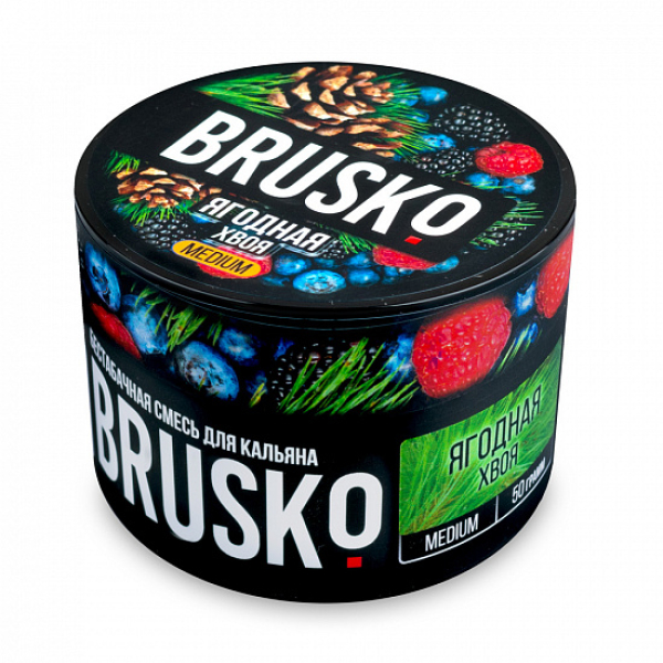Смесь Brusko Medium Ягодная хвоя 50 грамм в Санкт-Петербурге