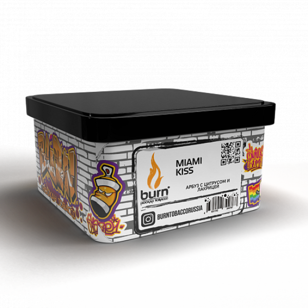 Табак BURN MIAMI KISS 200 грамм в Санкт-Петербурге