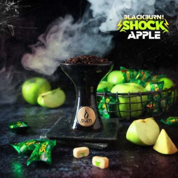 Табак Blackburn Apple Shock 100 грамм в Санкт-Петербурге