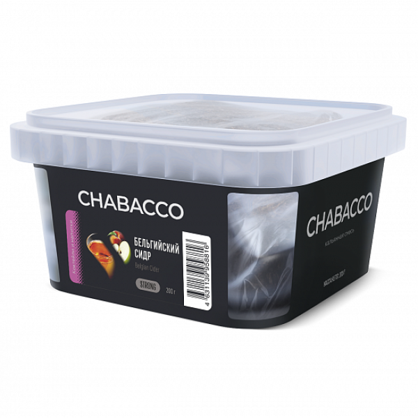 Смесь Chabacco Strong Belgian Cider (Бельгийский Сидр) 200 гр в Санкт-Петербурге