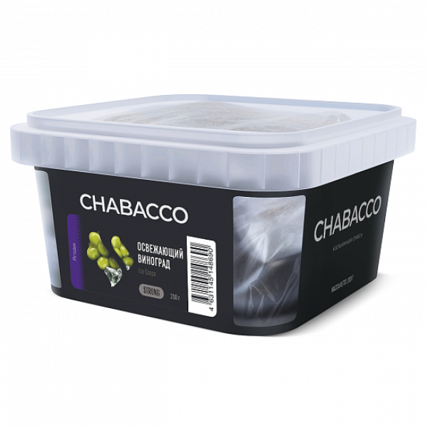 Смесь Chabacco Strong Ice Grape (Освежающий Виноград) 200 гр в Санкт-Петербурге