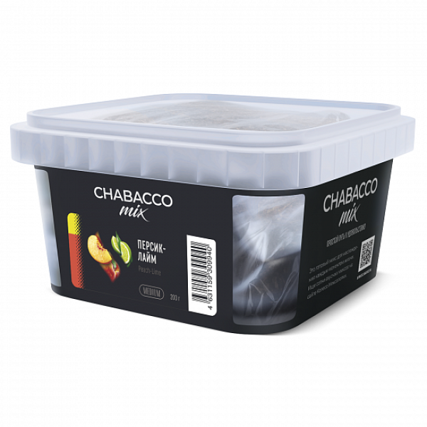 Смесь Chabacco mix Peach Lime (Персик Лайм) 200 гр в Санкт-Петербурге