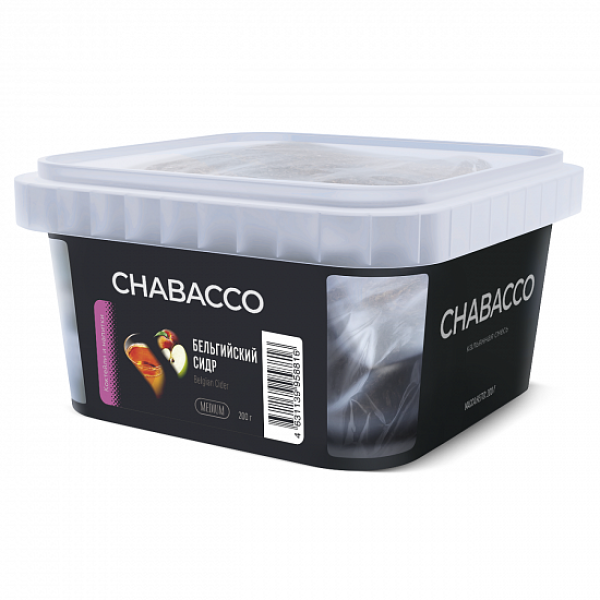 Смесь Chabacco Medium Belgian Cider (Бельгийский Сидр) 200 гр в Санкт-Петербурге