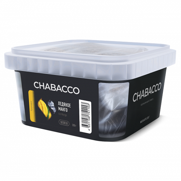 Смесь Chabacco Medium Ice Mango (Ледяной Манго) 200 гр в Санкт-Петербурге