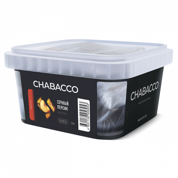 Смесь Chabacco Medium Juicy Peach (Сочный Персик) 200 гр в Санкт-Петербурге