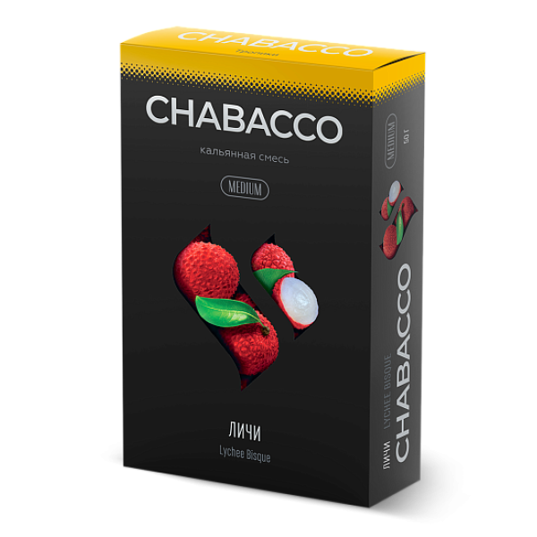 Смесь Chabacco Medium LYCHEE BISQUE (ЛИЧИ) 50 гр в Санкт-Петербурге