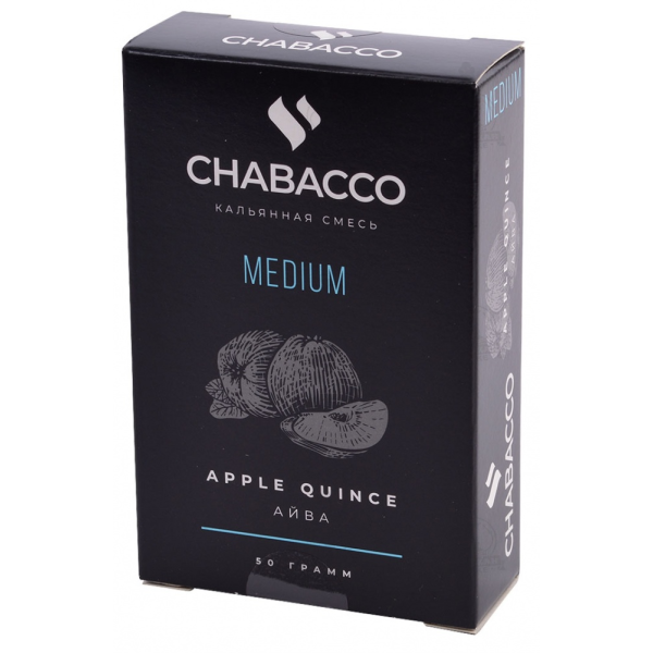 Смесь Chabacco Medium APPLE QUINCE (АЙВА) 50 гр в Санкт-Петербурге
