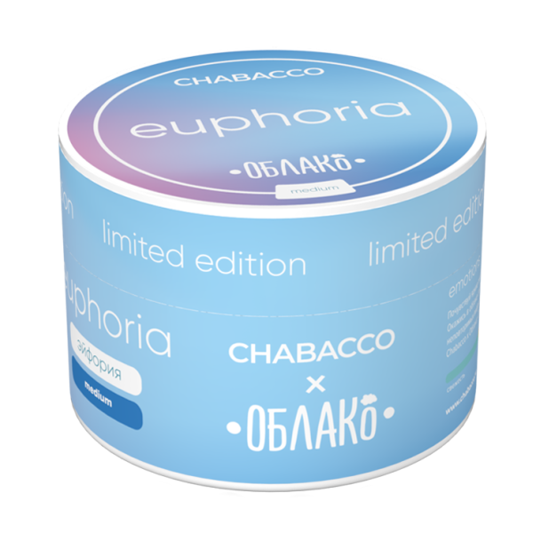 Смесь Chabacco Medium EUPHORIA (ЭЙФОРИЯ) 50 гр в Санкт-Петербурге