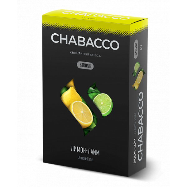 Смесь Chabacco Strong Lemon Lime 50 гр в Санкт-Петербурге