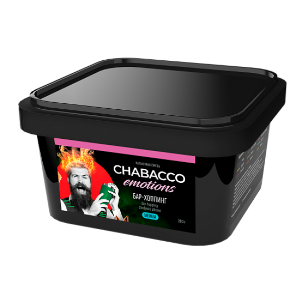 Смесь Chabacco Medium Emotions Bar hopping (Бар хоппинг) 200 гр в Санкт-Петербурге