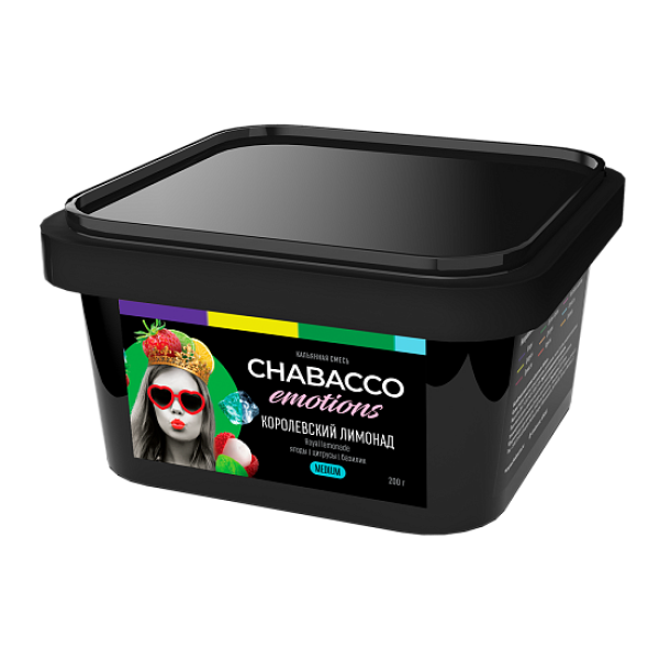 Смесь Chabacco Medium Emotions Royal lemonade (Королевский лимонад) 200 гр в Санкт-Петербурге