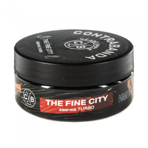 Табак CONTRABANDA The Fine City (Жвачка Turbo) 100 гр в Санкт-Петербурге