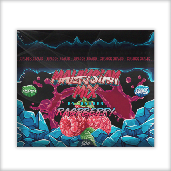 Смесь Malaysian Mix Medium Raspberry (Малина) 50 грамм в Санкт-Петербурге