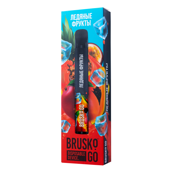 Одноразовая электронная сигарета Brusko Go Ледяные Фрукты 800 затяжек в Санкт-Петербурге