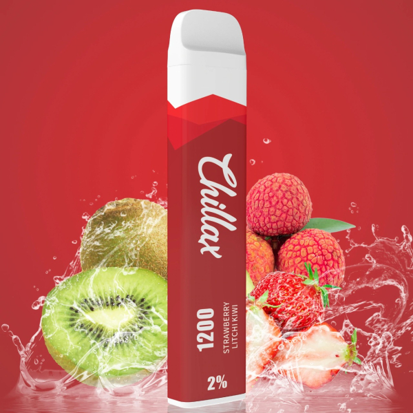Chillax Strawberry Lychee Kiwi, 1200 тяг в Санкт-Петербурге