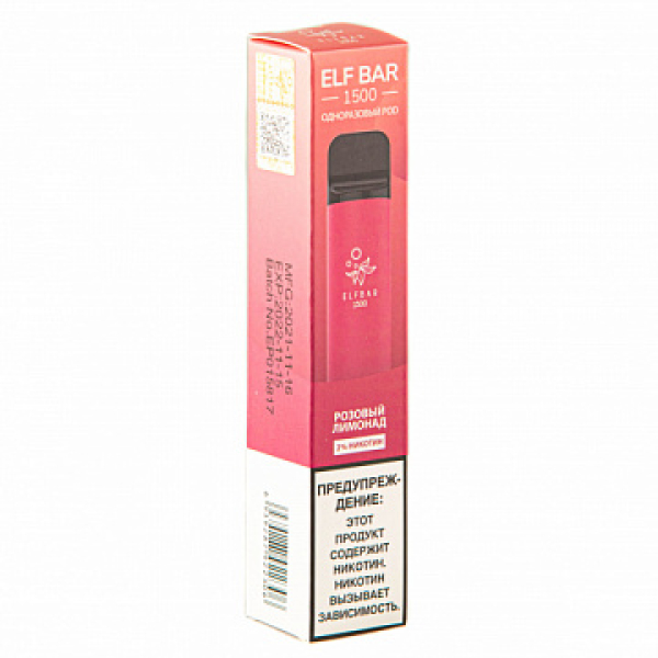 ELFBAR PINK LEMONADE, 1500 тяг в Санкт-Петербурге