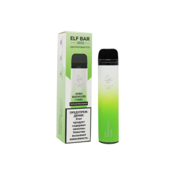 Elfbar (3600 (Киви маракуйя гуава)), 3600 тяг в Санкт-Петербурге